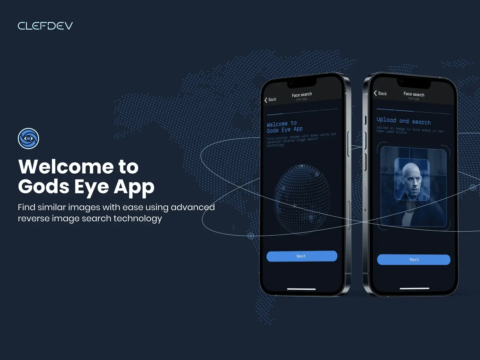 Face App — A reverse image search mini-app