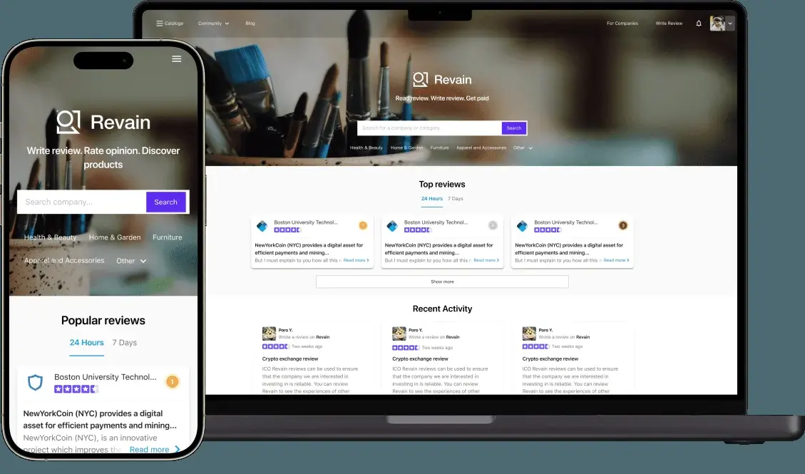 Revain — A blockchain-based reviews platform
