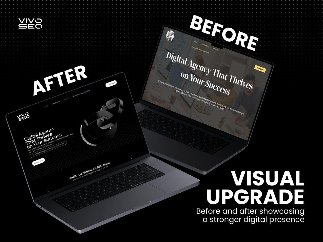 Vivo SEO — Website rebranding for an SEO agency